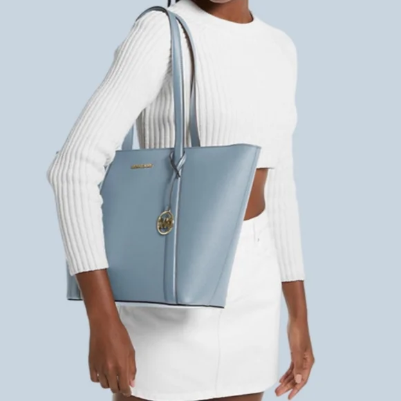 Michael Kors Prat Pale Blue Tote - Picture 5 of 5